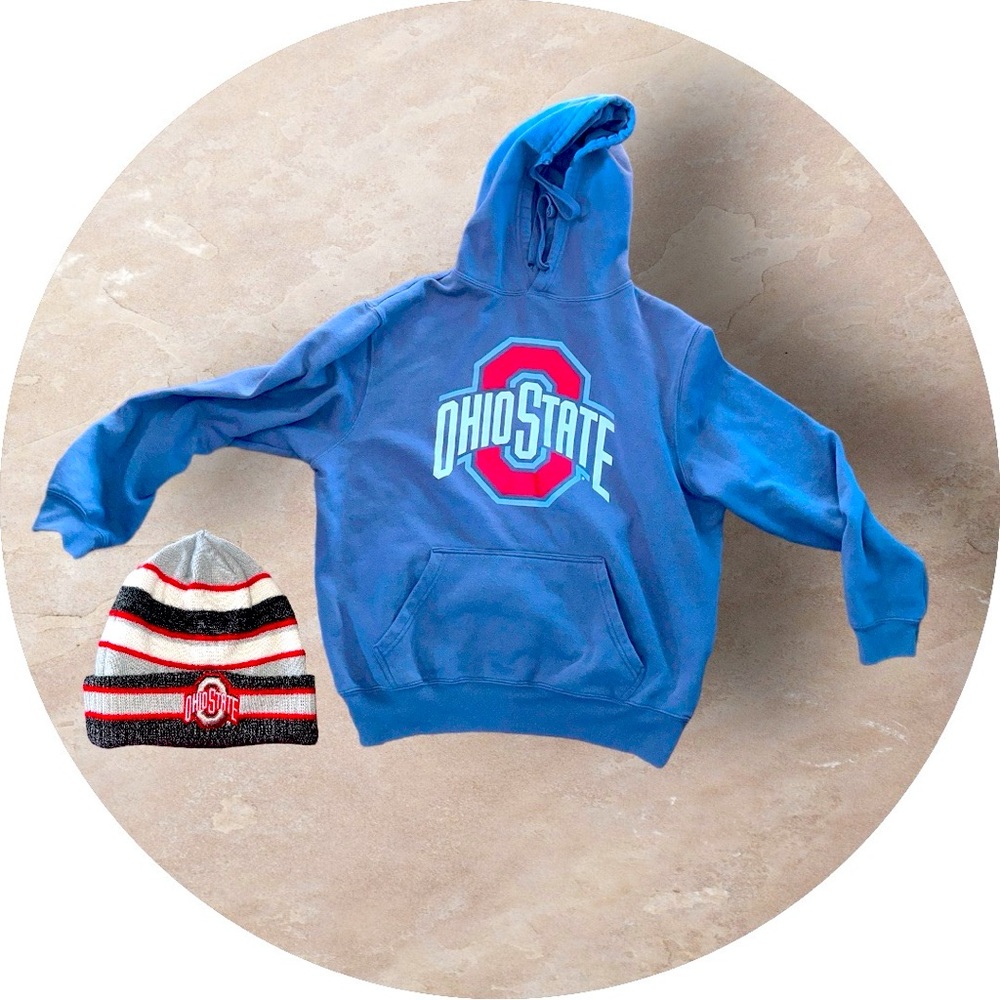 Ohio State Hoodie And Beanie